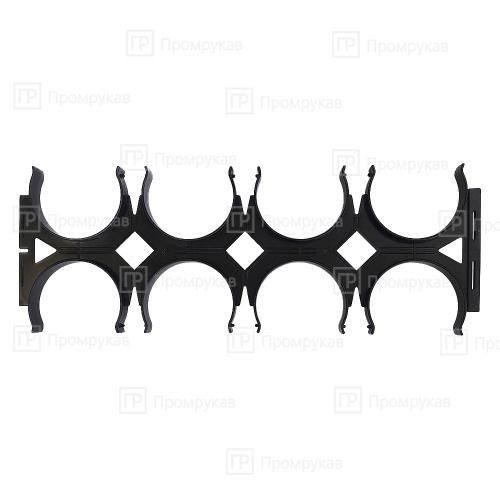 Кластер четверной, двухсторонний для двустенных труб д125 Промрукав