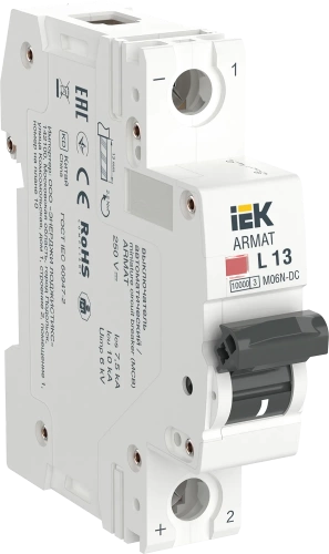 ARMAT Авт. выкл. M06N-DC 1P L 13А IEK