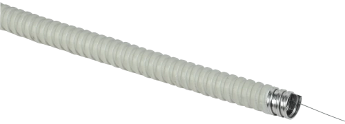 Металлорукав Р3-ЦПнг-10 (50м) с протяжкой серый IEK