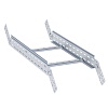 Угол вертикальный шарнирный для лестничного лотка 80x500 мм EKF