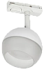 Светильник 4118 декор. трековый поворотный GX53 белый IEK
