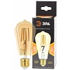 F-LED ST64-7W-824-E27 gold ЭРА (филамент, зол, 7Вт, тепл, E27) (20/960)
