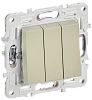 SKANDY Выключ. 3-кл. 10А SK-V11B беж. IEK
