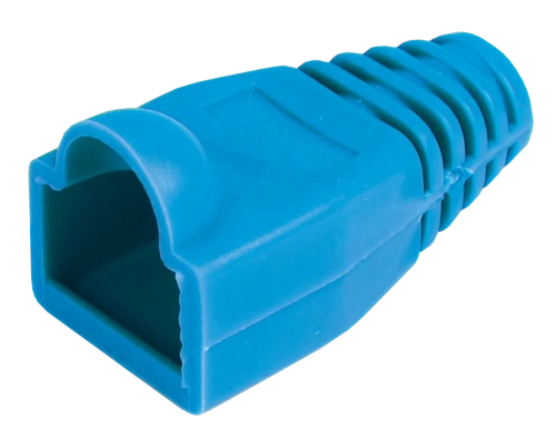 Колпачок изолирующий для разъема RJ45, PVC, СИНИЙ