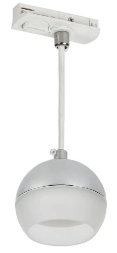 Светильник 4119 декор. трековый подвесной GX53 хром IEK