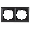 4-502-05  Intro Рамка на 2 поста, СУ, Solo, антрацит