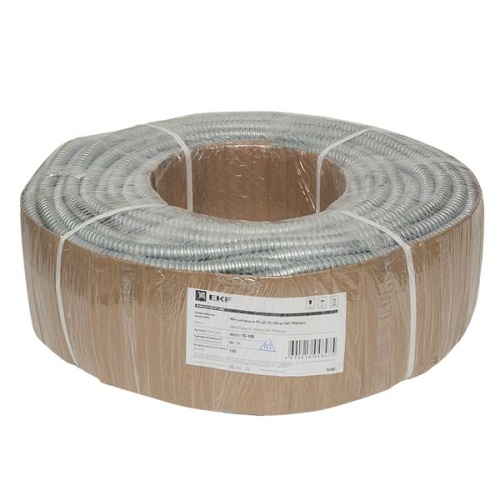 Металлорукав Р3-ЦХ-15 с протяжкой (100 м) EKF PROxima Металлорукав Р3-ЦХ-15 с протяжкой (100 м) EKF PROxima