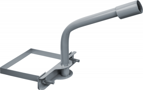 Кронштейн Navigator 14 113 NSB-02-300-350-GR на опору 1 хомут серый, L=350 труба D=48 Кронштейн Navigator 14 113 NSB-02-300-350-GR на опору 1 хомут серый, L=350 труба D=48