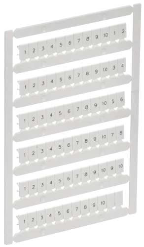 ARMAFIX Маркер для CTS/CP 4мм2 "1-10" IEK