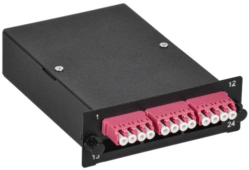 ITK Кассета для кросса ST OM4 MTPf 3хLC-quad (12 ОВ)