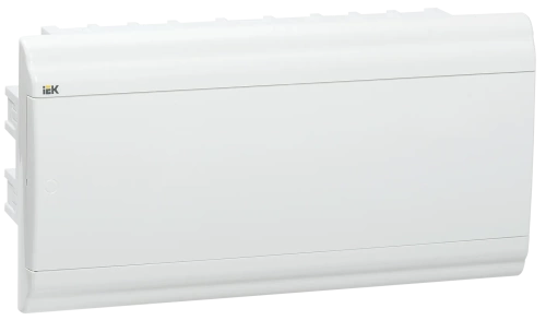 Бокс в нишу ЩРВ-П-18 модулей пластик IP41 PRIME белая дверь