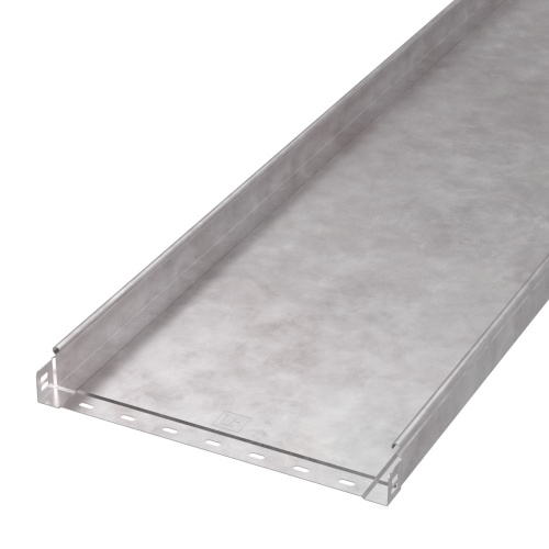 Лоток неперфорированный Стандарт HDZ 400х50х3000 (1,0 мм) (6 м/уп) Промрукав Лоток неперфорированный Стандарт HDZ 400х50х3000 (1,0 мм) (6 м/уп) Промрукав