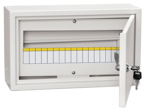 Корпус металлический ЩРн-18 (265х440х120мм) IP31 белый IEK TITAN 3