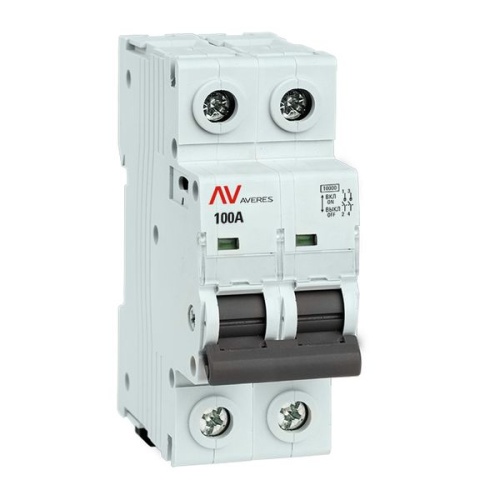Выключатель нагрузки AVN 2P 100A EKF AVERES Выключатель нагрузки AVN 2P 100A EKF AVERES