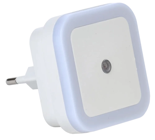 Светильник-ночник 018 квадрат датчик осв. 220В IEK Светильник-ночник 018 квадрат датчик осв. 220В IEK