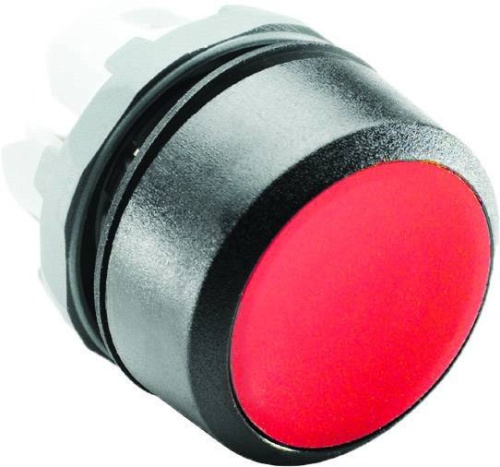 Кнопка MP1-10R красная (только корпус) без подсветки без фиксации