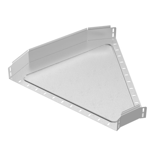 Угол горизонтальный 45 градусов Стандарт HDZ 600х80 Промрукав