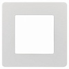 12-5101-01  Рамка для розеток и выключателей ЭРА Серия 12 12-5101-01 на 1 пост, Сатин, белый