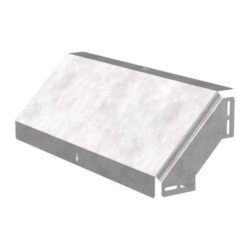 Угол вертикальный внешний 90 градусов с крышкой Стандарт 600х100 Промрукав