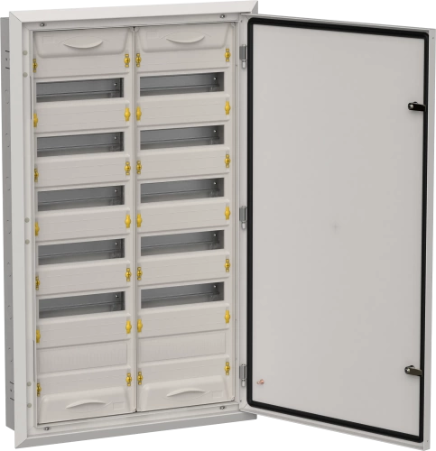 TITAN 5 Корпус мет. ЩРв-144 (2х72) 1005х625х130 IP31 сер IEK