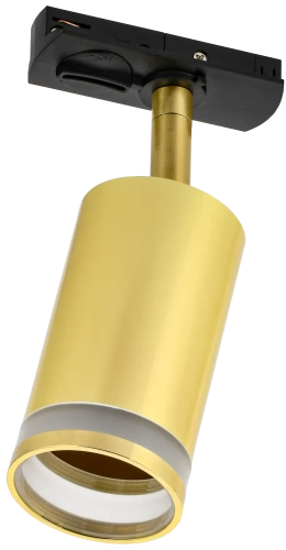 Светильник 4116 декор. трековый поворотный GU10 золото IEK