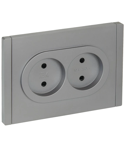 FORTE&PIANO Роз. 2-я без з/к с з/ш б/к 10А FP525 ст. IEK FORTE&PIANO Роз. 2-я без з/к с з/ш б/к 10А FP525 ст. IEK