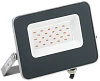 Прожектор LED СДО 07-20R red IP65 серый IEK