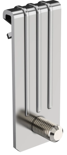 Зажим балочный верт. 1-5мм с винтом М6х10 HDZ IEK