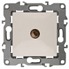12-3102-02 Эл/ус ЭРА Розетка TV проходная, IP20, Эра12, слоновая кость