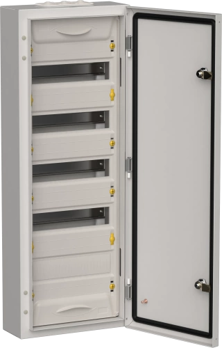 TITAN 5 Корпус мет. ЩРн-60 (1х60) 835х310х140 IP54 сер IEK