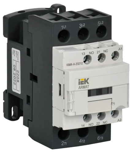 ARMAT Контактор КМИ-А-23212 LC1D 32А 400В/АС3 1НО/1НЗ IEK ARMAT Контактор КМИ-А-23212 LC1D 32А 400В/АС3 1НО/1НЗ IEK