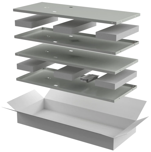 ITK LINEA N Компл. стенок боковых 1000мм шкафа 33U сер. ITK LINEA N Компл. стенок боковых 1000мм шкафа 33U сер.