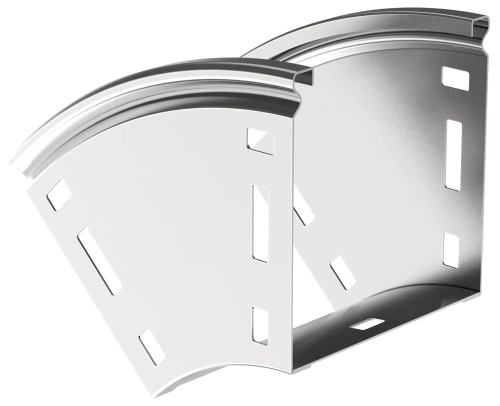 Поворот плавн. 45град тип В20 ESCA 80х200мм IEK