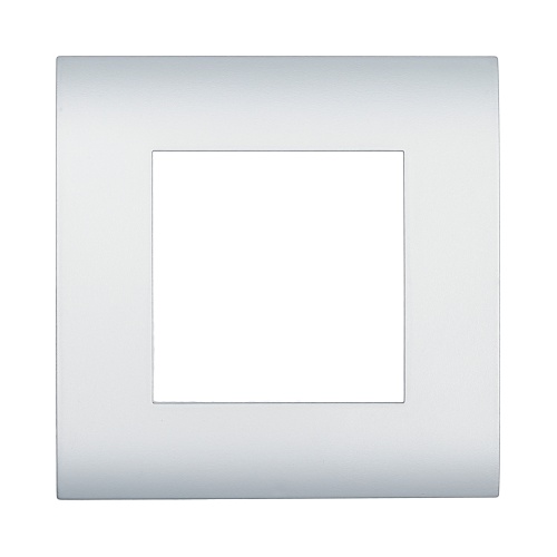 Рамка 1-постовая (серебристый металлик) LK45