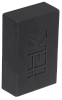 ELECOR Заглушка КМЗ 60х40 черный (4шт/компл) IEK