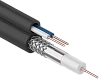 Каб. коакc. RG59 75Ом FPE каб. пит. 2х0,75мм2 PVC GENERICA