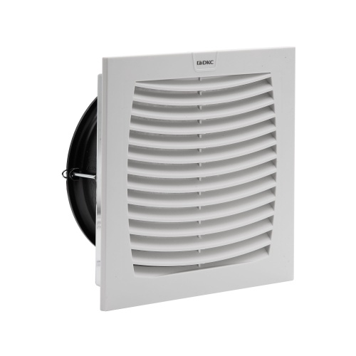 Вентилятор с фильтром ЭМС 200 м3/ч, 115В AC, 204х204 мм, IP54