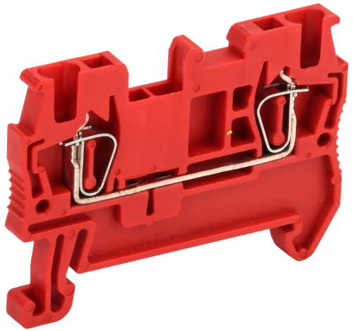 Клемма пружинная КПИ 2в-1,5 17,5А красный IEK