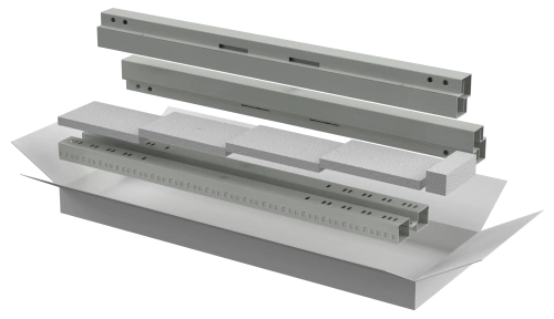 ITK LINEA N Компл. стоек и профилей шкафа 38U сер. ITK LINEA N Компл. стоек и профилей шкафа 38U сер.