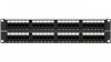 Патч-панель 19",2U,CAT5E, 48 портов RJ45, неэкранированная