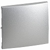 VALENA Лицевая панель для выкл. 1-кл.алюм.
