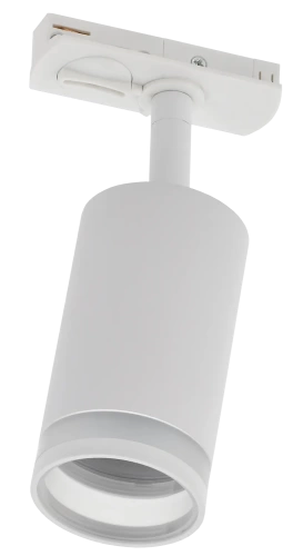 Светильник 4116 декор. трековый поворотный GU10 белый IEK