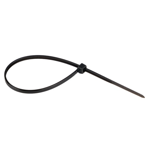 Хомут нейлоновый черный (2,5х160) (100шт.) EKF Basic