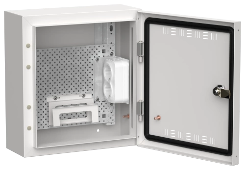 TITAN 5 Корпус мультимедиа ЩРн-12 (1х12) белый IEK