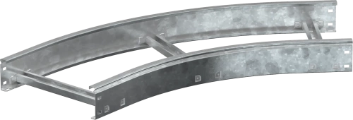 Поворот лестничный LESTA 45град 150х500мм R600 HDZ IEK