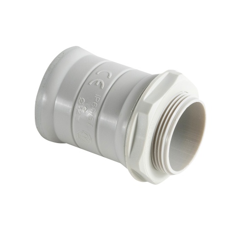 BY32/BK32 Муфта труба-коробка, (LSZH) IP67 D32мм (1уп = 10шт)