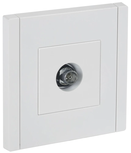 FORTE&PIANO Роз. TV оконечная FP228 бел. IEK FORTE&PIANO Роз. TV оконечная FP228 бел. IEK