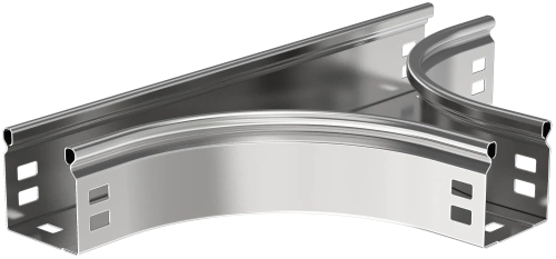 Разветв. Т-обр. плавн. тип Г01 ESCA 80х80мм IEK