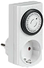 РТМ-1 Розетка-таймер механ. 30мин 24ч 48on/off 16А IP20 IEK