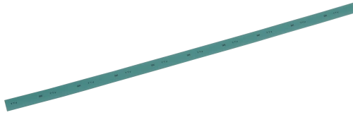 Трубка термоусадочная ТТУ нг-LS 35/17,5 зеленая 1м IEK